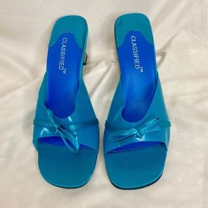 🦋Y2K Aqua Blue Kitten Heels🦋